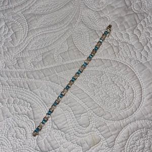 Aquamarine stone bracelet!